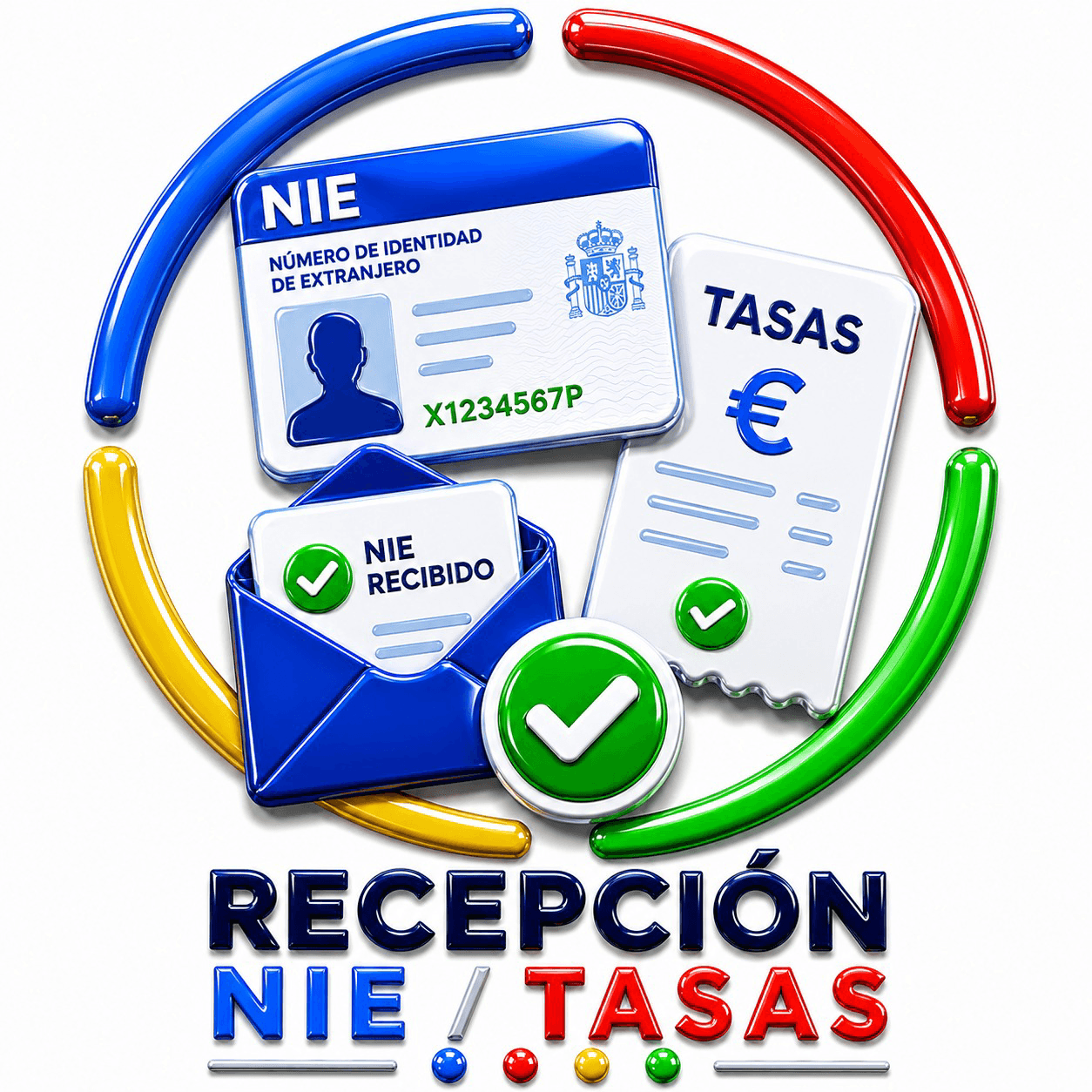 Recepción de NIE y tasas
